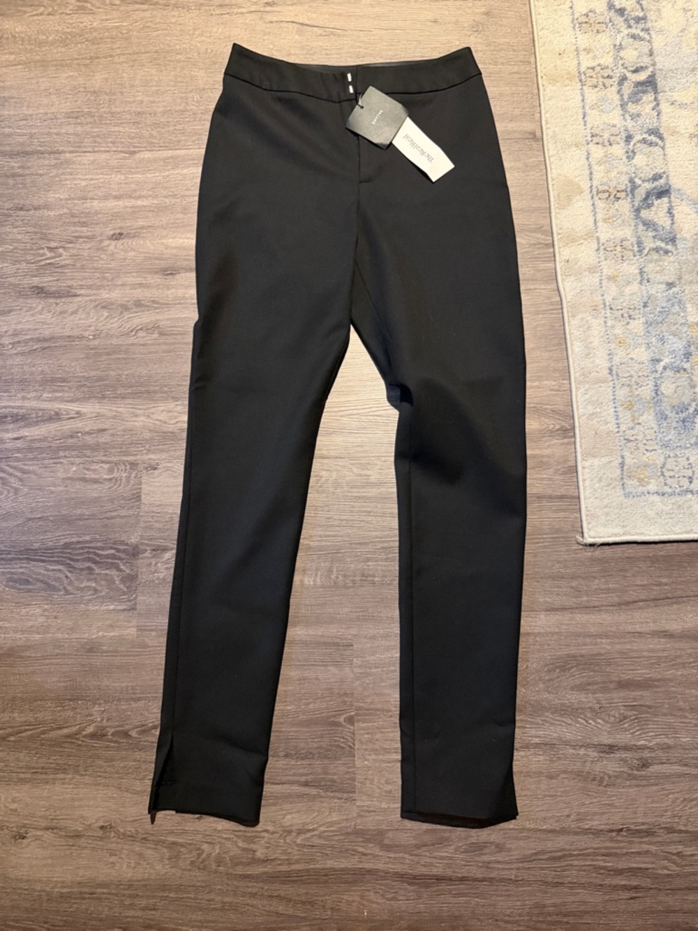 Smythe Black Slim Trousers